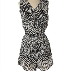 Aztec Print Romper